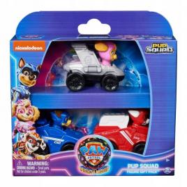 Patrula catelusilor pup squad set cadou 3 masinute