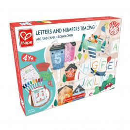 Kit de invatare litere si numere - 66 piese