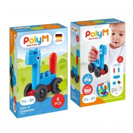 Polym - masini si creaturi (8 piese)