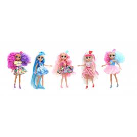 Set 5 mini papusi, sweetyz, 12 cm