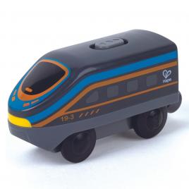 Jucarie - locomotiva neagra alimentata cu baterii