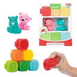 Little stars, cuburi senzoriale pentru bebelusi - toi-toys