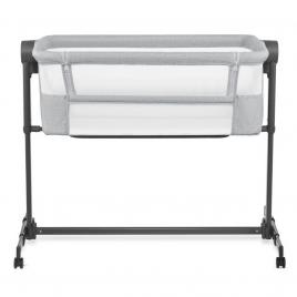 Patut co-sleeper kinderkraft neste up 2, gri deschis