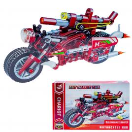 Cuburi constructii, motocicleta