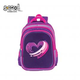 Ghiozdan 3d heart, 38x35x20 cm - s-cool