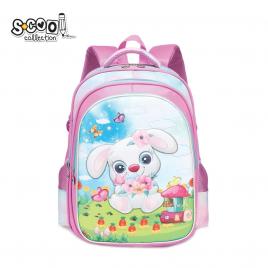 Ghiozdan 3d rabbit, 31x24x41 cm - s-cool