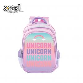 Ghiozdan 3d unicorn, 38x35x20 cm - s-cool