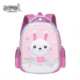 Ghiozdan gradinita 3d rabbit, 25x17x31 cm - s-cool