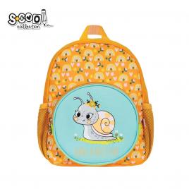 Ghiozdan gradinita happy snail, 31x24x9 cm - s-cool