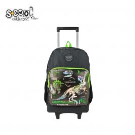 Ghiozdan trolley dinosaurs, 45x32x16.5 cm - s-cool