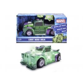 Jada marvel masinuta light hero hulk cu sunete si lumini scara 1:32