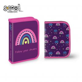 Penar echipat, 1 fermoar, 2 extensii, 32 piese, follow your dreams - s-cool