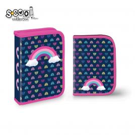 Penar echipat, 1 fermoar, 2 extensii, 32 piese, rainbow - s-cool