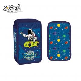 Penar echipat, 2 fermoare, 29 piese, space - s-cool