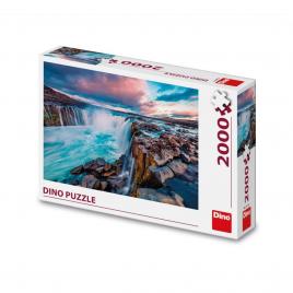 Puzzle cascada selfoss, 2000 piese - dino toys