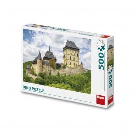 Puzzle castelul karlstejn, 500 piese - dino toys