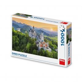Puzzle castelul neuschwanstein, 1000 piese - dino toys