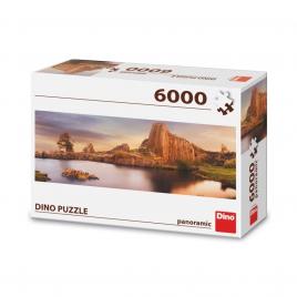 Puzzle lord's rock, 6000 piese - dino toys