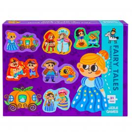 Puzzle din lemn - basme
