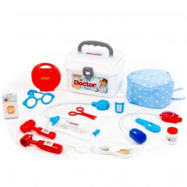 Set doctor in gentuta, 15 piese, 21.1x17.5x15.5 cm, polesie