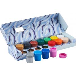 Acuarele guase oxford kids pentru afise, set 14 culori, recipient 20ml, include