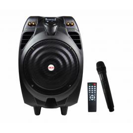 Boxa portabila akai cu troller 50w negru