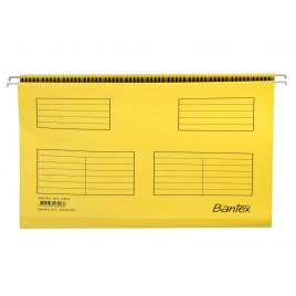 Dosar suspendat bantex flex a4, capacitate 100 file, bagheta metalica, carton