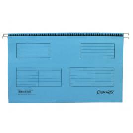 Dosar suspendat bantex flex a4, capacitate 100 file, bagheta metalica, carton