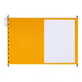 Dosar suspendat simplu elba ultimate a4, carton 240g/mp, blue angel, capacitate