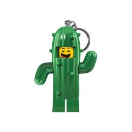 Breloc cu led lego baiatul cactus
