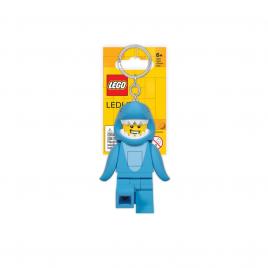 Breloc cu led lego baiatul rechin