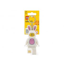 Breloc cu led lego iepuras