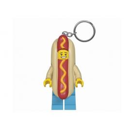 Breloc cu lanterna lego baiatul hot dog