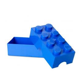 Cutie sandwich lego 2x4 albastru