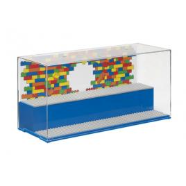 Vitrina lego - albastru