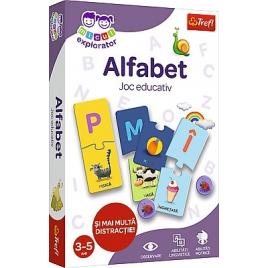 Joc educativ alfabetul micul explorator