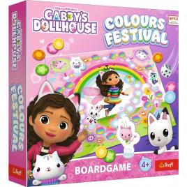 Trefl gabbys dollhouse joc festivalul culorile