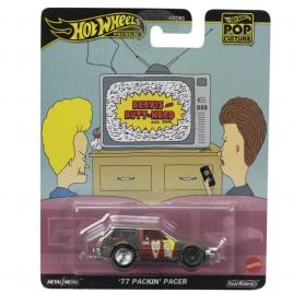 Hot wheels pop culture masinuta metalica beavis and butthead packin pacer 77