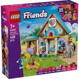 Lego friends clinica veterinara pentru cai si animale de companie 42651