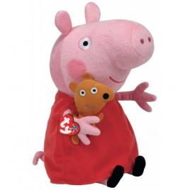 Plus ty 28cm beanie babies peppa pig peppa