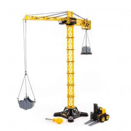 Macara turn jumbo, cu stivuitor, 68x26x93 cm, polesie