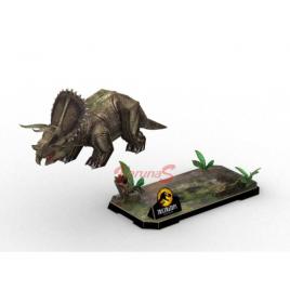 3d puzzle - triceratops
