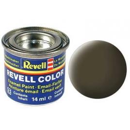 Negru verzui mat, vopsea email 14 ml