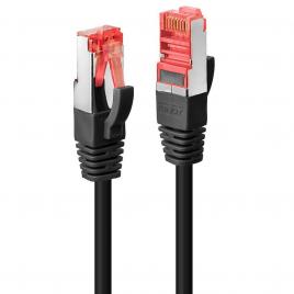 Cablu lindy 1m cat.6 s/ftp network black