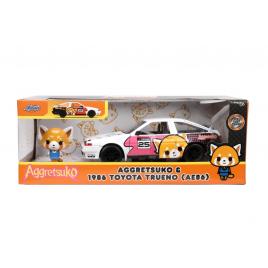 Jada aggretsuko set masinuta metalica si figurina aggretsuko si toyota trueno