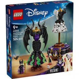 Lego disney rochiile lui maleficent si cruella de vil 43262
