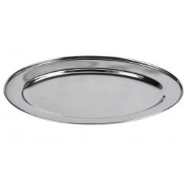 Tava ovala din inox 55x38x2.5 cm