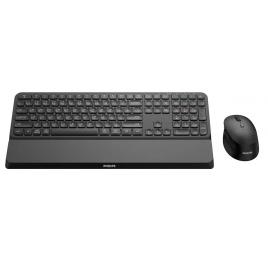 Kit philips spt6607, wireless, negru
