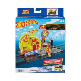 Pista hot wheels city explorer speedy pizza pick up