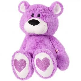 Plus ursulet andry liliac 45 cm